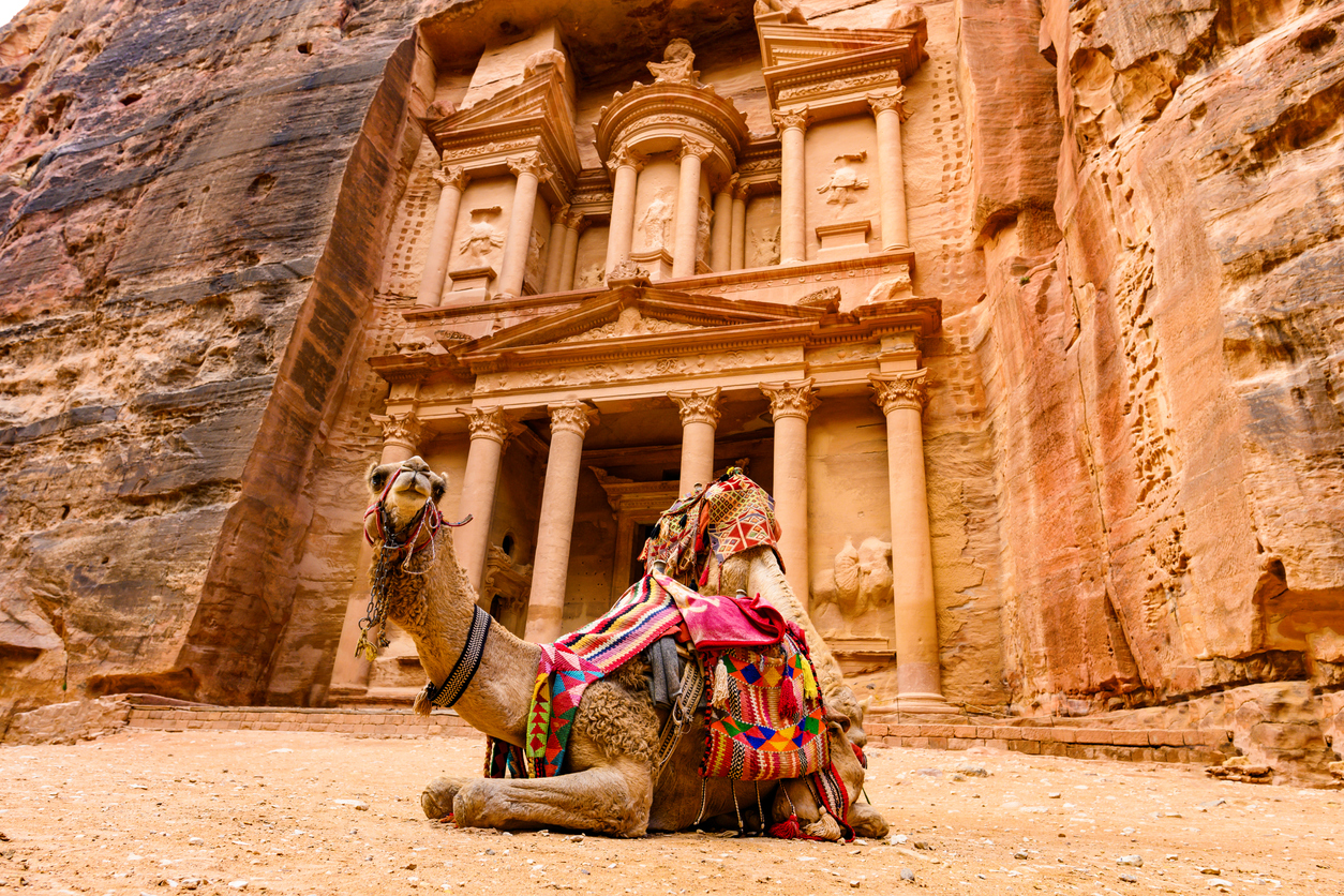 Al Khazneh (The Treasury) in Petra, Jordan