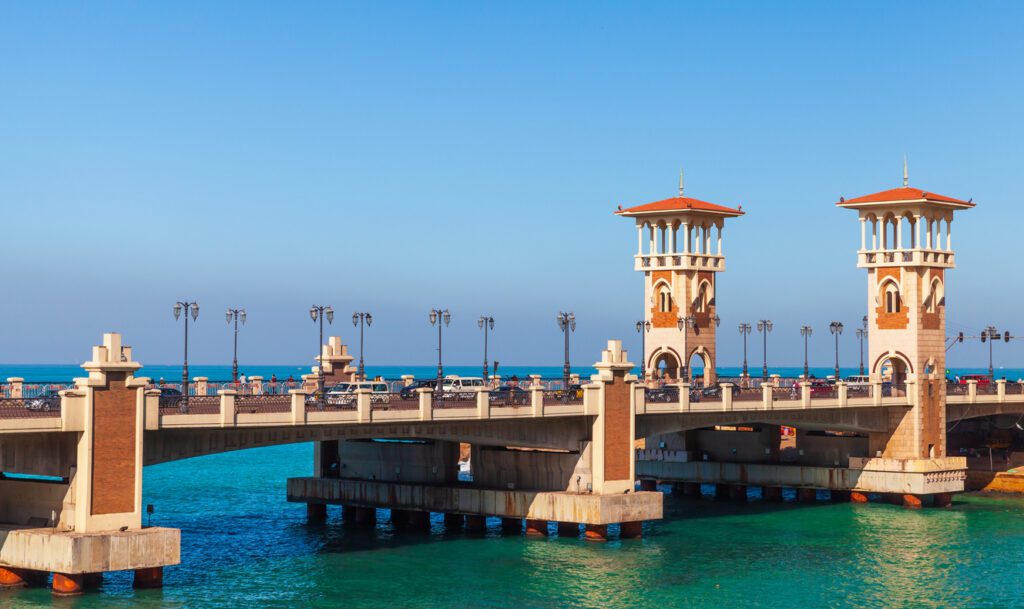 Stanley Bridge in Alexandria, Egypt