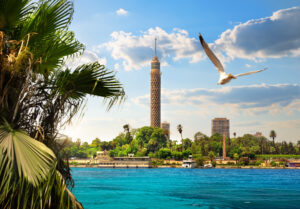 Cairo Tower Nile River