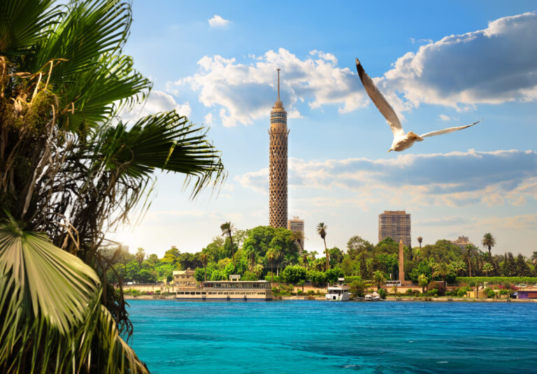 Cairo Tower Nile River